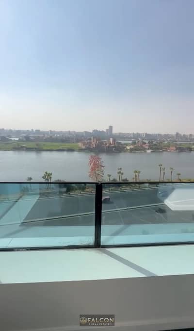 Apartment for sale directly on the Nile with a down payment of 3.8 million and a mandatory lease contract to rent the unit in Maadi