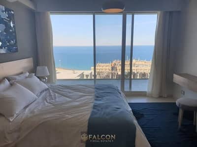 Fully finished Double View chalet for sale in installments in heart of North Coast next to South Med mins from Swan Lake Ras El Hekma and Fouka bay