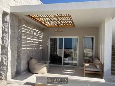 Fully finished chalet sea view for sale next to Fouka Bay and Mountain View Ras El Hekma near Sodic and Swan Lake mins to Sidi abdelrahman