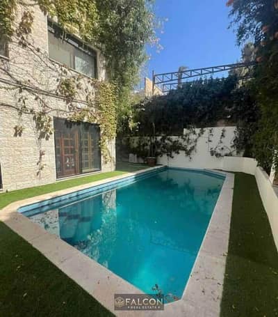 Fully finished townhouse villa 3floors+roof panoramic landscape view for sale 15y installments near Al Burouj & Al Shorouk mins to palm hils new cairo