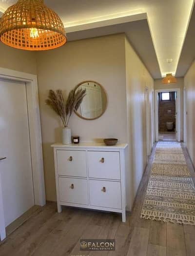 Fully finished USL apartment ready to Viewing  for sale in the heart of Fifth Settlement walled compound with Swan Lake hassan allam new cairo