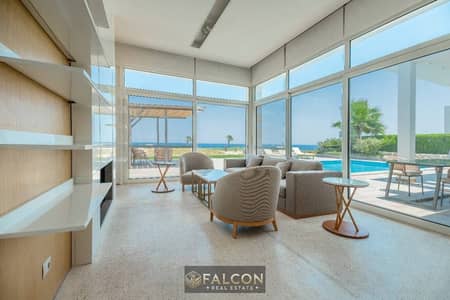 Fully finished beachfront villa for sale with installments next to Fouka Bay Ras El Hekma minutes from Hacienda and Azha North Coast