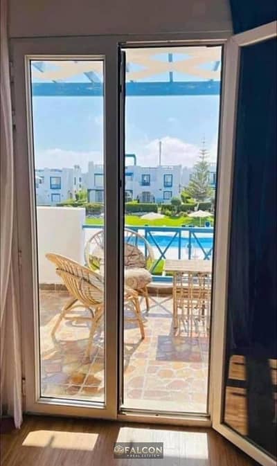 للبيع بفيو خيالي على Swimmable Lagoon متشطب بالكامل بجوار Amwaj  و بالقرب من هاسيندا باي و مارسيليا دقايق من قلب راس الحكمة الساحل الشمالي