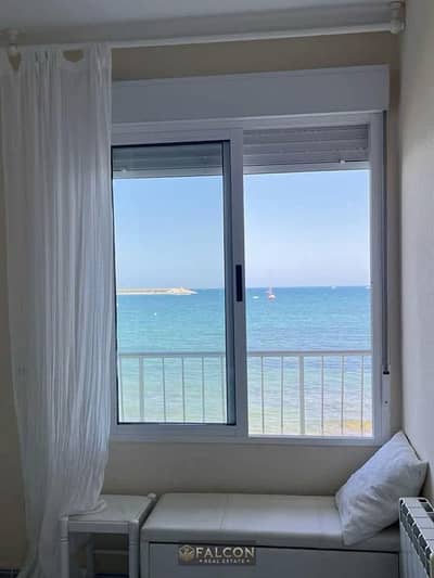 Fully finished beachfront chalet for sale in installments in Marina  near Al Alamein Towers minutes from Hacienda Bay North Coast.