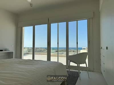 Two-bedroom chalet with double view, ready for immediate occupancy, fully finished, for sale next to Mountain View and La Vista, 6 minutes from Al Gal