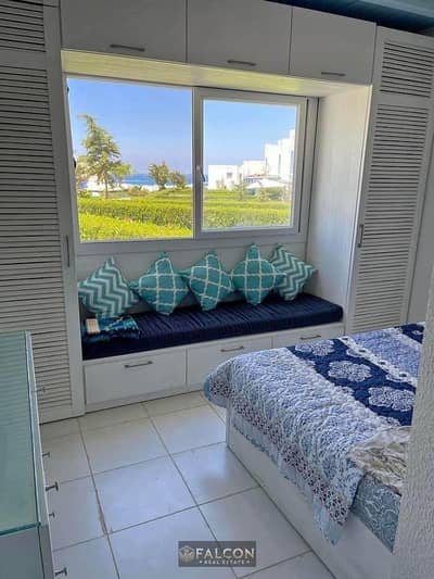 Chalet with Fabulous sea view fully finished USL for sale on installments next to Seashell and Amwaj Sidi Abdel Rahman mins to Hacienda North Coast