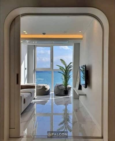 110m chalet with panoramic sea view next to the marina fully finished for sale installments near Marassi and Amwaj mins to Hacienda ras el hekma