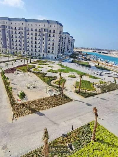 Apartment Ready to Move with Smart layout & ultra super lux finishing in Latin district sea view next Alamein Towers near airport Marina North Coast