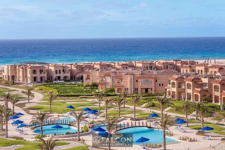 للبيع شاليه110 متر  استلام فوري ف لافيستا باي كامل التشطيب ف قلب راس الحكمه lAVISTA BAY