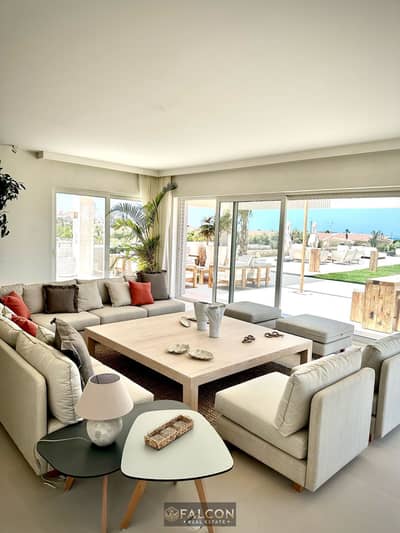 Now is your chance to invest in Marsa Baghoush and own a fully finished, two-bedroom chalet—situated in the front row overlooking the Crystal Lagoon a