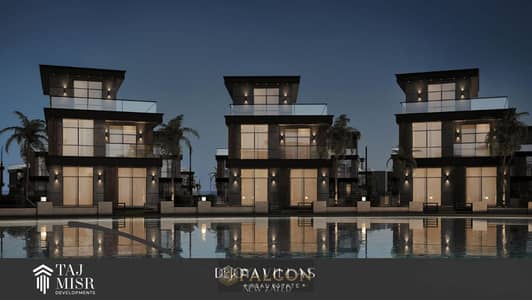 Apartment in the De Joya 1 compound—located next to the Iconic Tower in the heart of the New Administrative Capital—available with a down payment of o