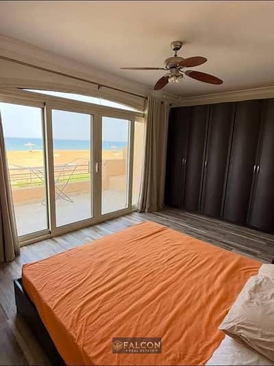 A fully finished, air-conditioned luxury chalet—first row by the sea—at D-Bay Resort, offered with a 38% discount off the total price.