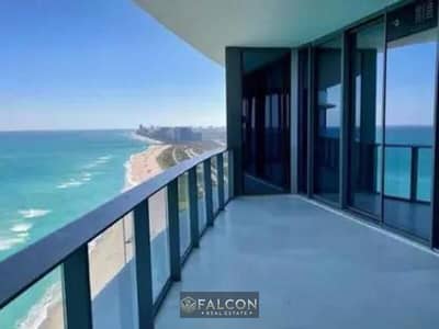 Pay 700K down payment!! . . READY TO MOVE a finished chalet with a view overlooking the towers and the sea in Mazarine, New Alamein, North Coast