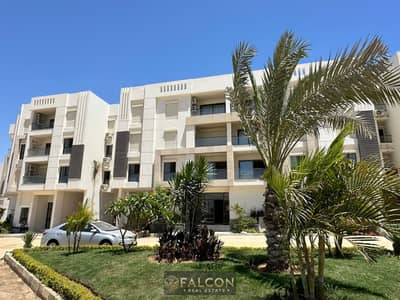 A fully finished hotel apartment in front of Madinaty, with a down payment of 600k in installments over 7 years - fully managed by Concorde El Salam