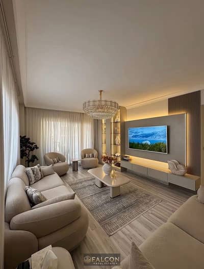 For sale: Finished apartment with a down payment of 850,000, immediate occupancy, next to Swan Lake, with convenient installments in the First Settlem