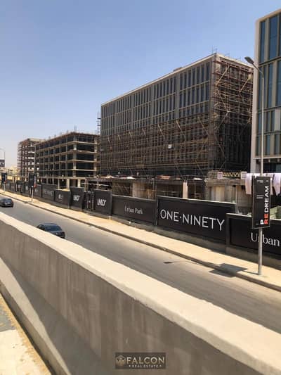 For sale, an administrative office with two facades (prime location) in the Fifth Settlement on the South Ninety in One Ninety