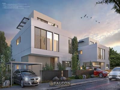 Luxury villa in Al Burouj, available for purchase in installments! 3 floors in Al Shorouk, New Cairo, opposite the medical center.