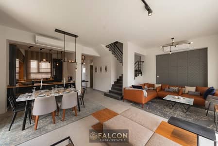 Duplex with garden for sale in Sarai, near Madinaty, with a 50% cash discount and 12-year installments.