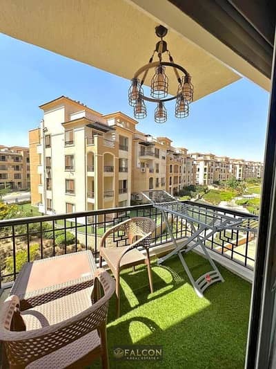 Apartment for sale, ready for immediate occupancy, with a 25% discount and installments available, in the heart of Fifth Settlement, in Stonestone, Ne