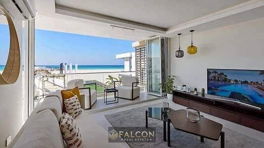 For sale: Chalet with garden, low price, 400,000 down payment + installments, in the North Coast, Ras El Hekma, Hyde Park, Seashore.