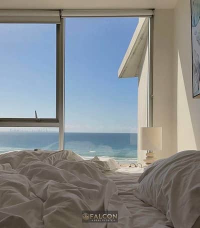 Apartment for sale in the Latin Quarter of New Alamein, with a down payment of 620,000, ready for immediate occupancy, fully finished VIP, with instal