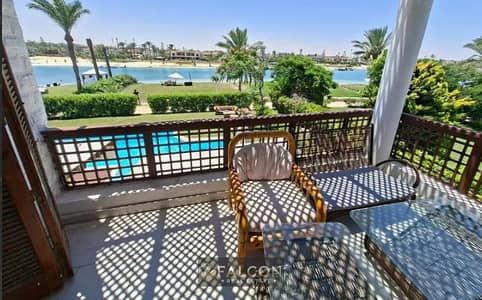 At the lowest price in El Alamein, a chalet in Marina 8, steps from the sea, in the middle of Crystal Lagoon, minutes from Marassi and the Latin Quart