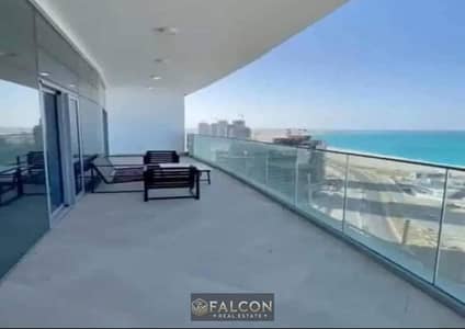 للبيع شقه استلام فوري ومتشطبه بفيو لاجون في قلب العلمين الجديده بالتقسيط