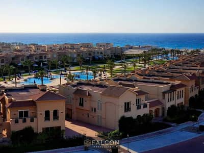 للبيع شاليه بجاردن بفيو بحري sea view استلام فوري + تشطيب كامل بالساحل الشمالي من لافيستا في لافيستا الساحل lavista