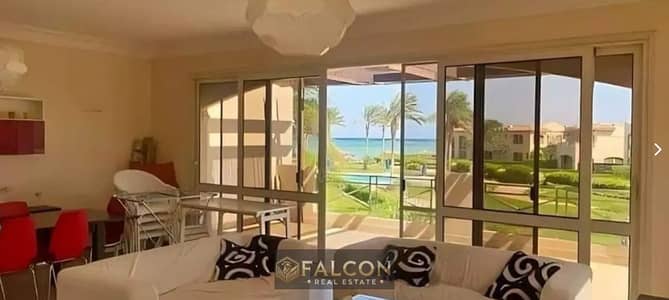 fully finished steps to the sea very amazing view for sale with installments without interest in Telal Ain Sokhna next to La Vista Porto Sokhna