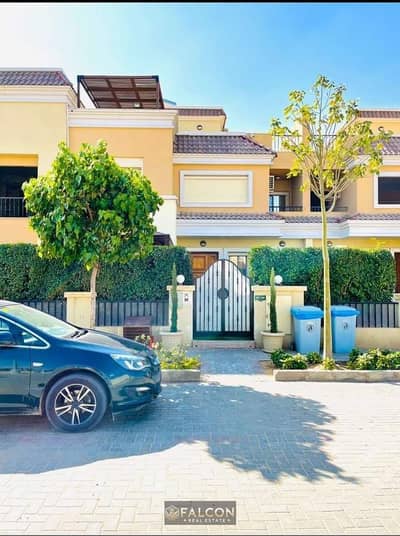 For sale, S villa (with a discount for cash up to 50%) - installments available over 12 years, in a distinguished location in New Cairo, in a compound