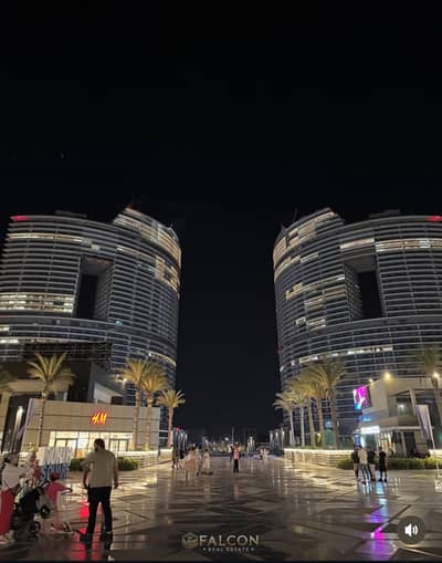 A VIP chalet on the 19th floor of the Alamein Towers, featuring an open view of the sea and the entire city of Alamein, hotel-standard finishing, and