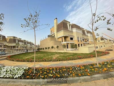 Discount 35% Ready To Move Standalone Villa For Sale with Installments Sarai New Cairo Direct Suze Road Beside Madinty