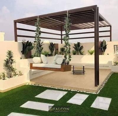fully finished villa for sale with garden & roof with 65% discount or in installments next to madinaty - talala new heliopolis new cairo