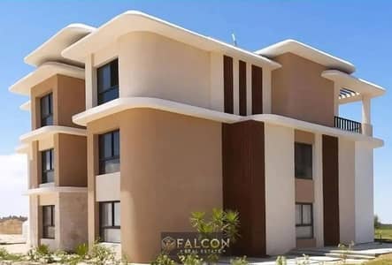 ready to move chalet for sale with sea view 100% & fully finished next to mountain view & caesar bay in koun north coast ras al hekma
