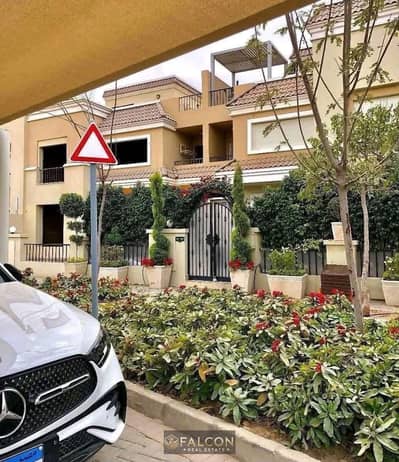 VIP villa for sale at the lowest price with a 50% cash discount and installments over 12 years in Sarai, next to Madinaty, New Cairo.