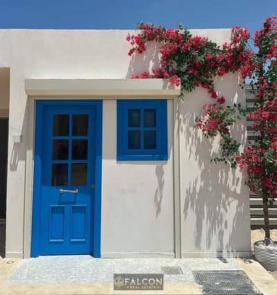 VIP beach cabin—steps from the sea—fully finished, prime location between Almaza and Sidi Heneish; available via installment plan.