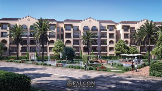With 50% Discount own a Near Delivery 2BR Apartment Direct On ALHorriya Street Opposite Carrefour AL Shourouk City in Palincia Compound