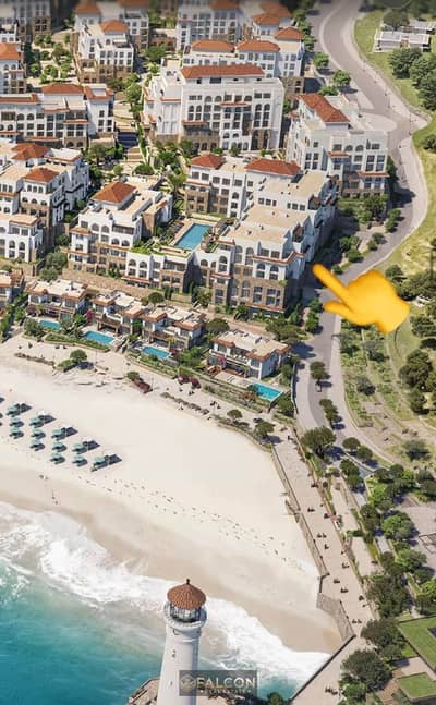 just 50m from the beach fully finished & furnished apartment FOR SALE IN MODON ABU DHABI, RAS AL HEKMA
