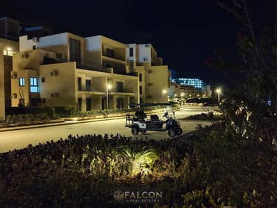 With 19% Discount Recieve immediately a Ready To Movee & Fully Finished Luxury Studio 1st Row On Pool With Sea View in Baymount Sokhna