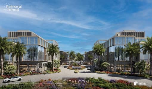 Smart System Fully Finished Adminstrative Office with 1.950. 000 Yearly ROI by  Majid Al Futtaim Directly connected to Mall of Egypt, on Al Wahat Road,
