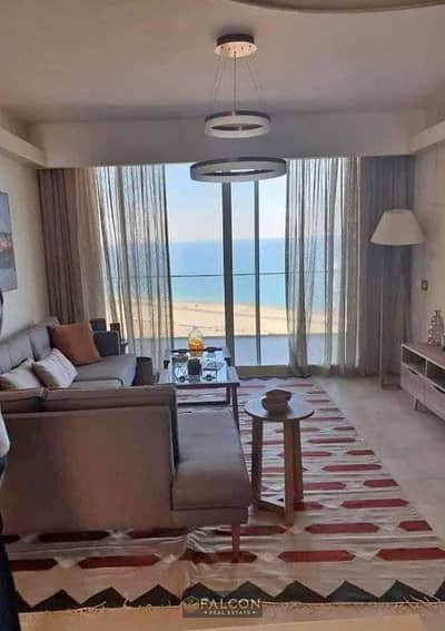 With 30% Discount Recieve immediately a Ready To move & Fully Finished 66 Sqm Studio facing North in Latin District with Lagoon View