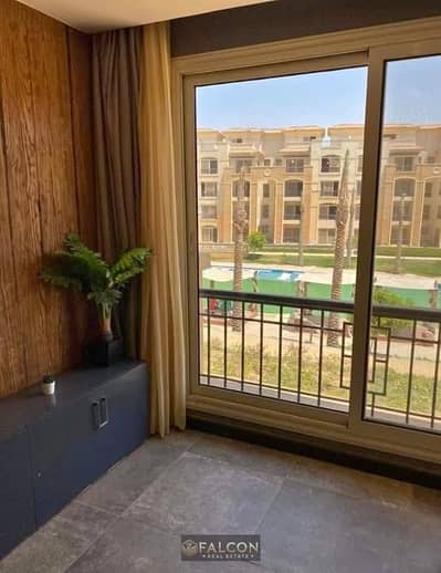 شقه 151 متر لوكيشن VIP كورنر pool view , بجوار قطاميه هايتس  katemeya heights التجمع الخامس بالتقسيط Fifth Settlement