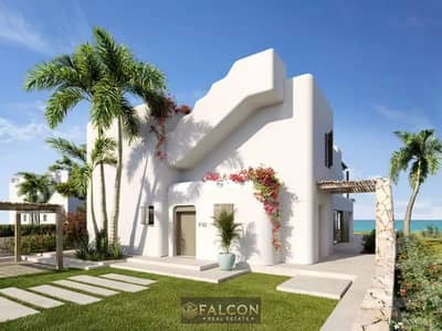 With 30% Discount Own a HighEnd Fully Finished Groung Chalet With Garden Direct On Lagoon in Sidi Abd ElRahman North Coast Beside Marassi in Bianchi