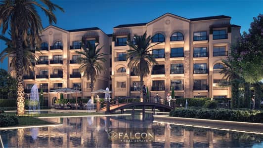 With 50% Discount own a Near Delivery 2BR Apartment Direct On ALHorriya Street Opposite Carrefour AL Shourouk City in Palincia Compound