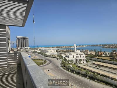 Recieve immediately a Ready To Move & Fully Finished 2BR Apartment Direct Opposite Rixos Hotel in THe Entrance Of New Alamein City in Mazarine