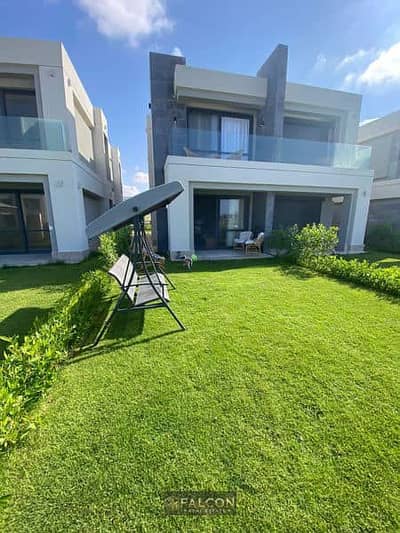 150 sqm Chalet + Garden, Immediate Delivery in La Vista Ras El Hekma, near Marassi, North Coast. Chalet Ready to Move In.