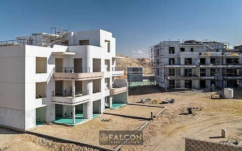 With 33% Discount Own a HighEnd Fully Finished 2Br Chalet 1St Row On Lagoon & Steps Away From The Sea in June Ras ElHekma ow pay in 10 Y. installments