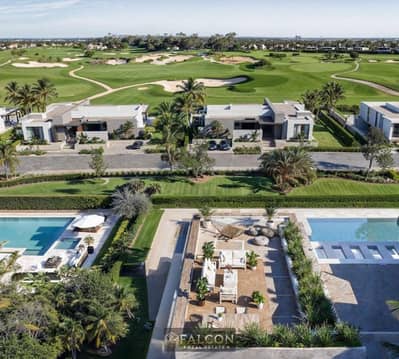 فيلا One Story فاخره صف اول علي الجولف في قلب الجولدن سكوير التجمع الجامع بين ميفيدا و Lake View و Villette Sodic في كمبوند  سيتي جيت - City Gate