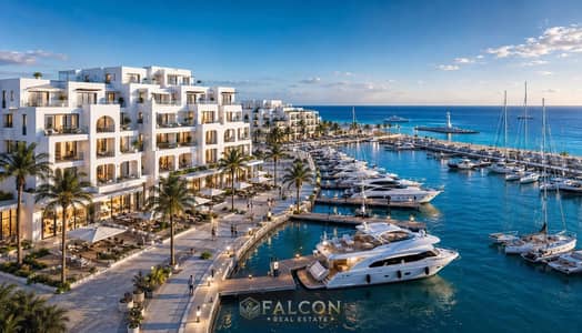 by 277K Own a Fully Finished Studio 1st Row On Yachts Marina in the Heart Of Ras EL Hekma Or Pay in 10 Y. installments in Salt Marina