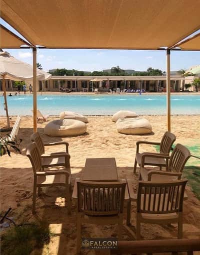 للبيع شاليه See View فى راس الحكمة بجوار بالتقسيط Ras Elhekma Hacienda متشطب بالكامل + Ac's والمطبخ بـ أعلي مصطبه اقساط حتي 10 سنوات بأقل سعر للمتر